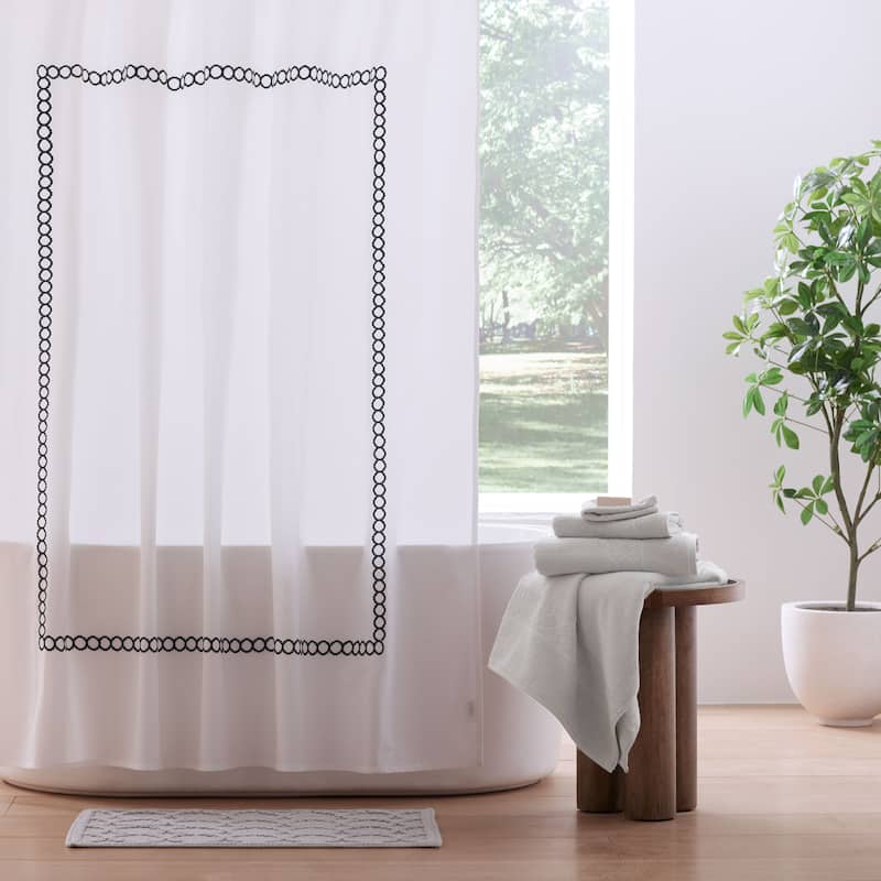 Clean Design Home x Martex Anti-Allergen Savoy 72x72 Shower Curtain