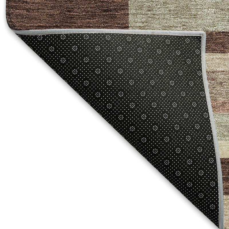 Premium Washable Super Soft Mosaic Stripe Mayfield Rug
