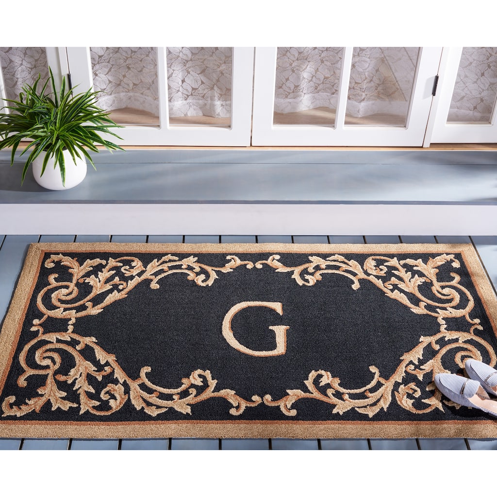 SAFAVIEH Handmade Monogram Efrosina Casual Rug