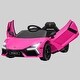 preview thumbnail 1 of 1, Lamborghini Revuelto Licensed 12V Kids Ride-On with Butterfly Doors, Suspension & Remote Control Pink