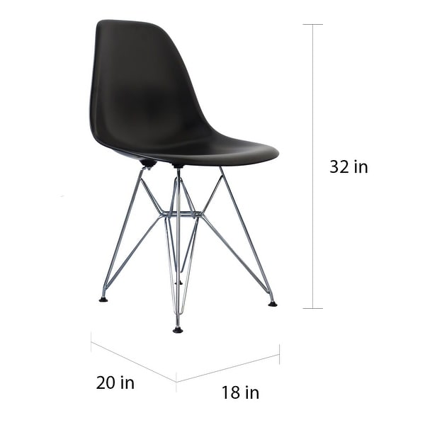Black eiffel discount chair