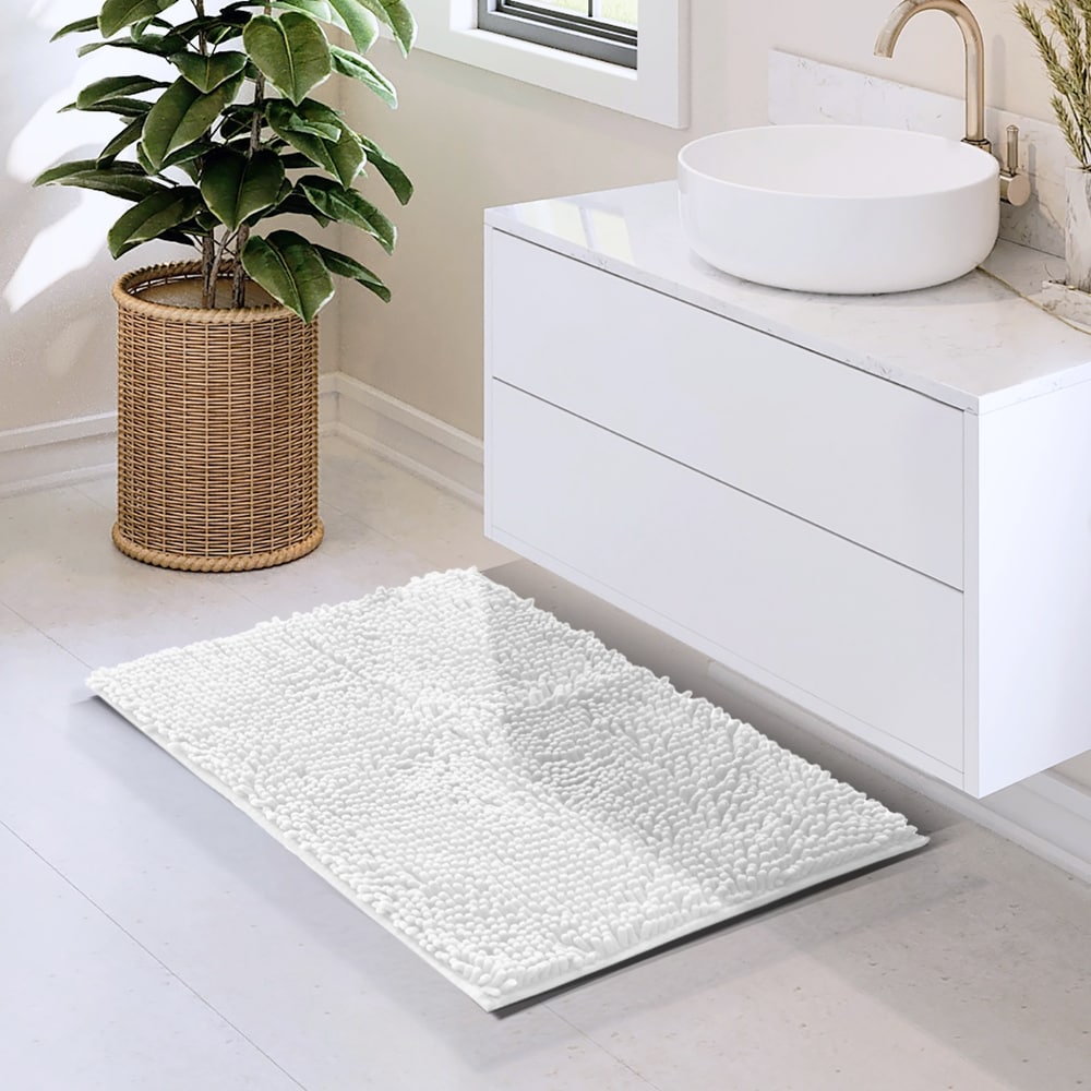 White Bathroom Rugs and Bath Mats Bed Bath Beyond