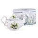 preview thumbnail 6 of 4, STP Goods Lily of the Valley Bone China Tea Set for 2. in Gift Box