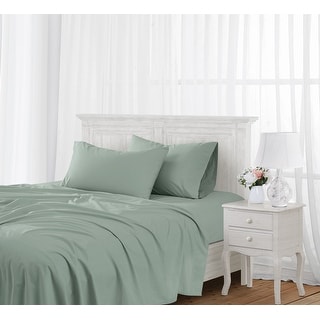 The Farmhouse by Rachel Ashwell Washed Solid Cotton Sheet Set