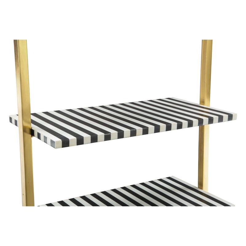 Zebra Shelf Multicolor - 26" W x 11.8" D x 72.8" H