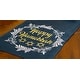 preview thumbnail 3 of 1, Happy Hanukkah Embroidered Table Runner, 15 by 70-Inch