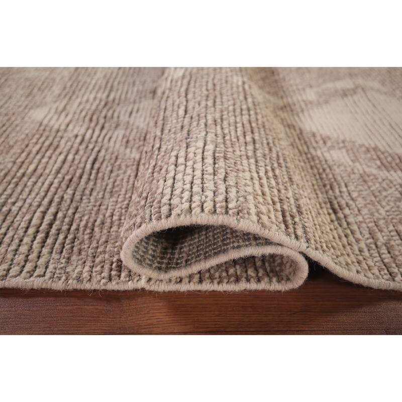 Geometric Moroccan Oriental Accent Rug Handmade Wool Carpet - 2'9"x 5'4"