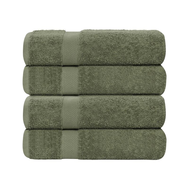 Superior Franklin Cotton Lightweight Bath Towel Set of 4