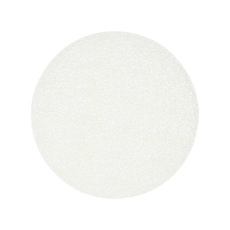 HomePop Drift Ottoman with Wood Base