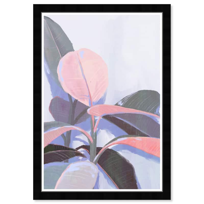 Wynwood Studio Prints Floral and Botanical Pastel Plants Pink and Tropical Wall Art Canvas Print