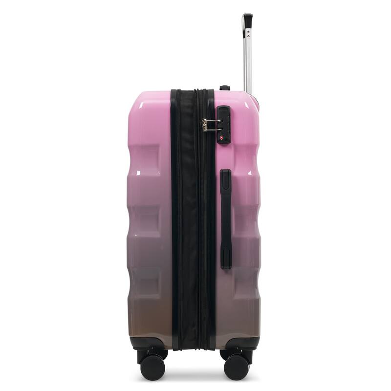 Luggage Set 3 Piece - Hardshell Suitcases with Spinner Wheels and TSA Lock, Lightweight Durable PC+ABS (20"/24"/28")