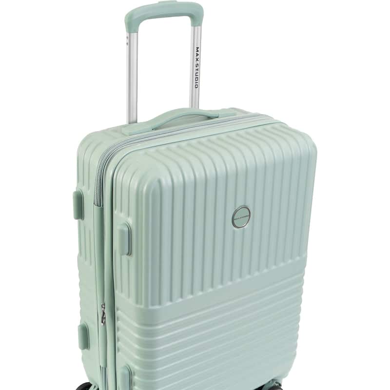 Max Studio The Odessa ABS 2-Piece Hard-Sided Luggage Set