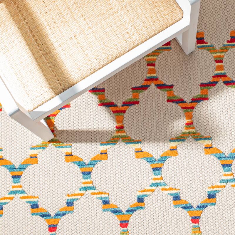 SAFAVIEH Cabana Kaleen Indoor/ Outdoor Waterproof Patio Trellis Rug