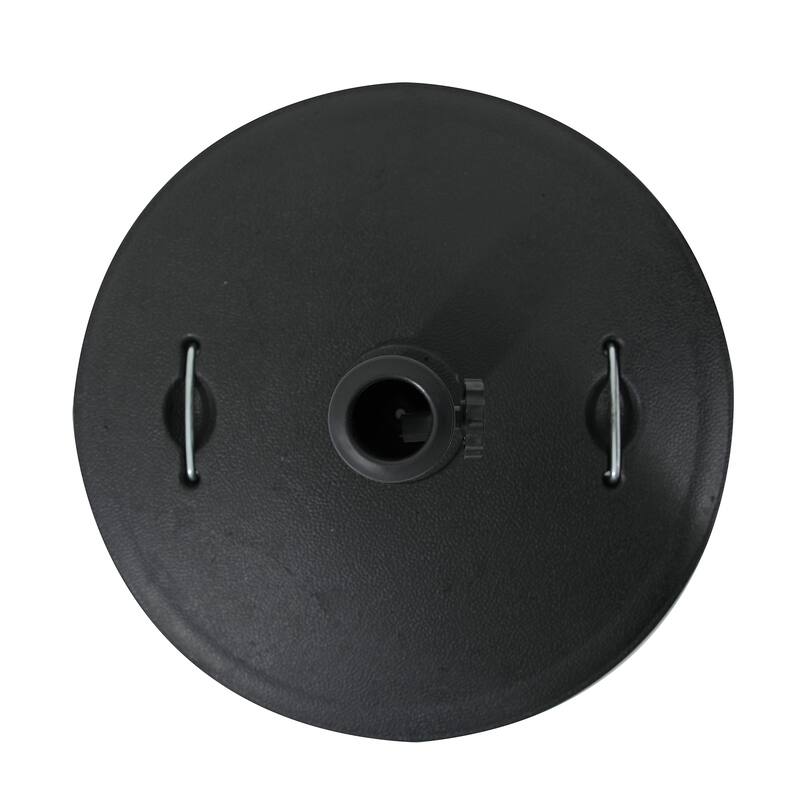 20.5" Round Patio Market Umbrella Base Stand with Wheels