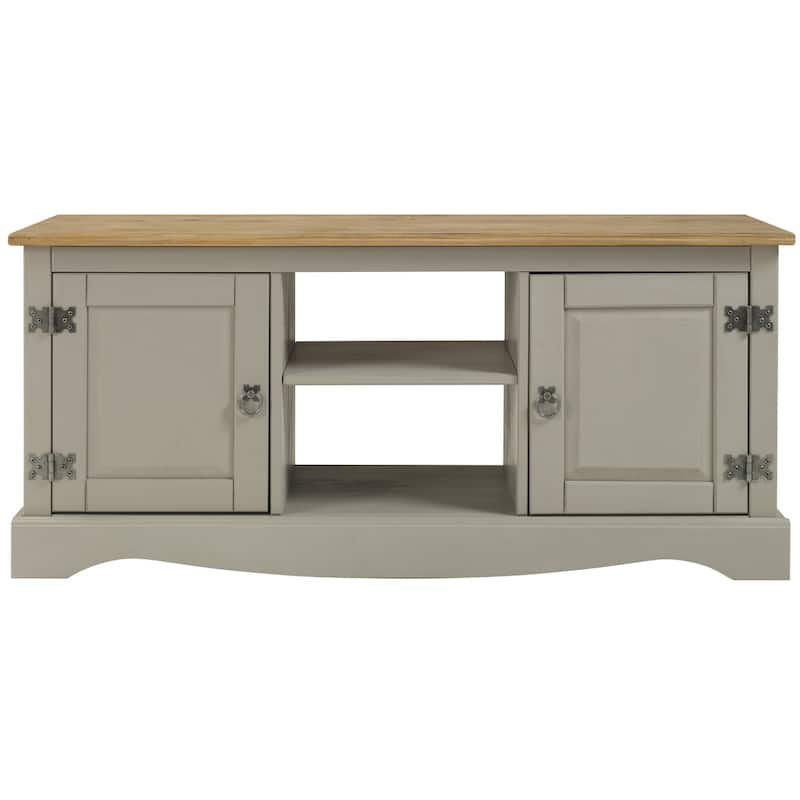 Wood TV Entertainment Stand Corona | Furniture Dash