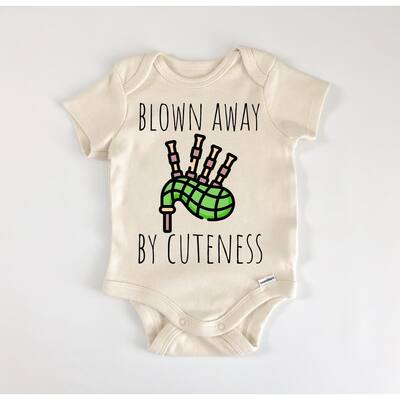 Bagpipes Scotland - Baby Boy Girl Clothes Infant Bodysuit Funny Cute