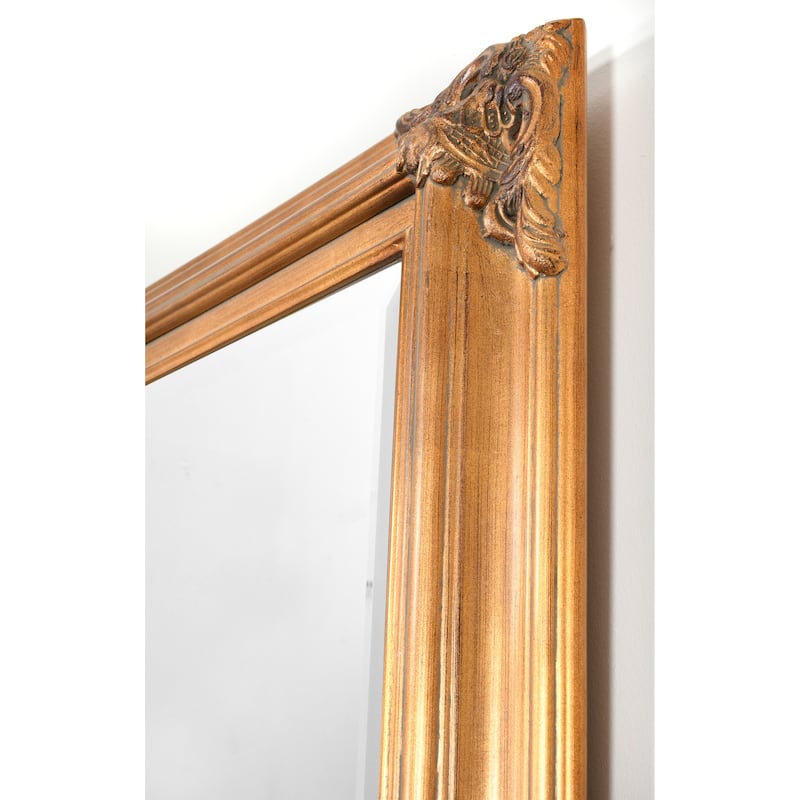 Mini Grand Victorian Mirror 24x36 Antique Gold