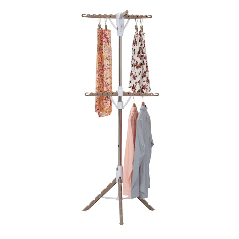 2Tier Tripod Clothes Drying Rack Bed Bath & Beyond 17448011