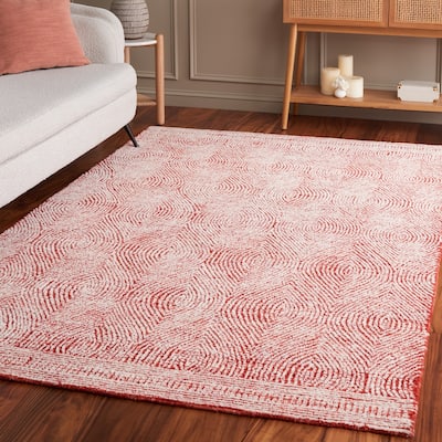 SAFAVIEH Handmade Abstract Zenzi Modern Wool Rug
