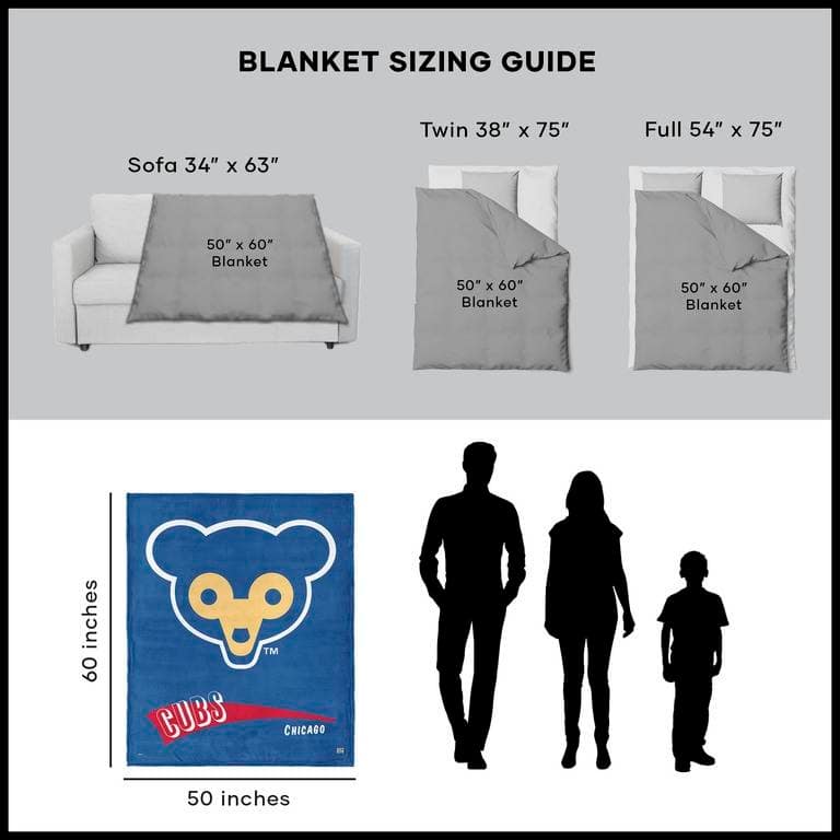 MLB CC Throwback Silk Touch Throw Blanket