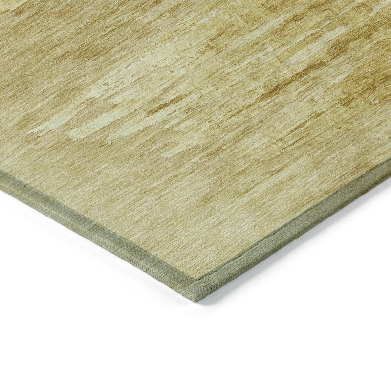 Machine Washable Indoor/ Outdoor Chantille Solid Ombre Rug