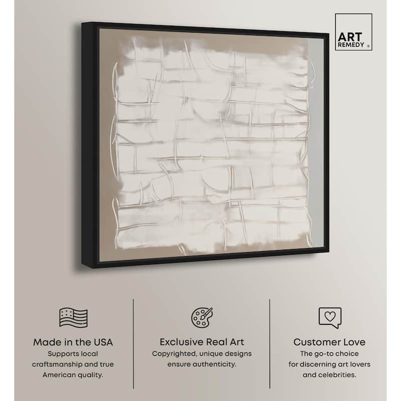 Underlying Order Canvas by Art Remedy