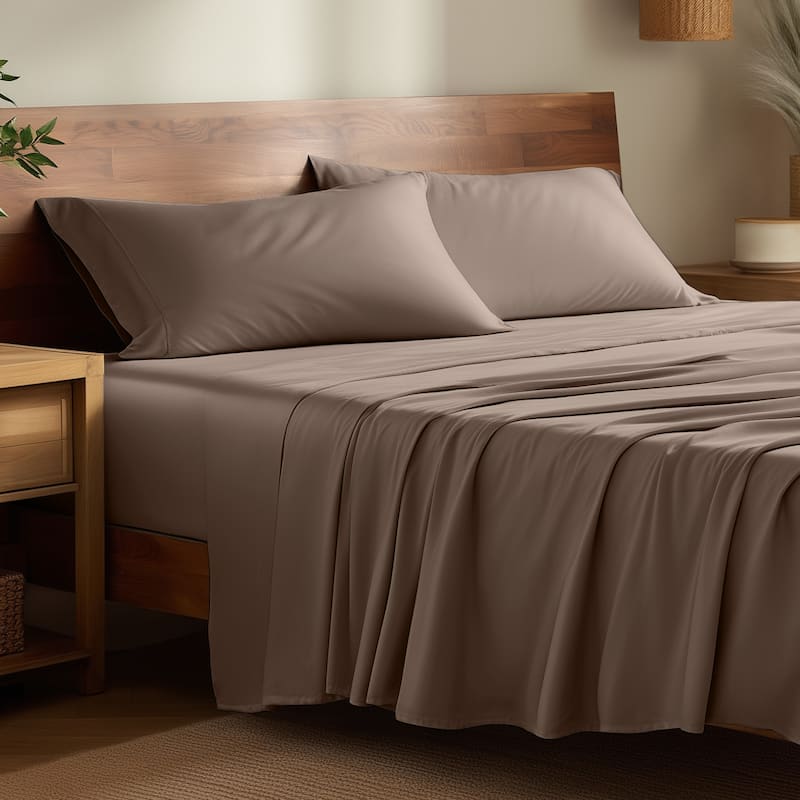 Bare Home Rayon from Bamboo Sheet Set - Deep Pocket - Breathable