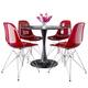 Option Transparent Red