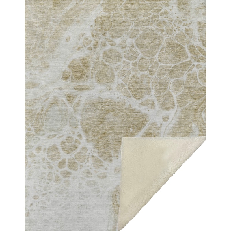 Premium Machine Washable Abstract Contemporary Throw Blanket