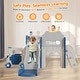 preview thumbnail 13 of 12, Toddler Slide, 9 in 1 Kids Indoor Bus Slide for Toddlers 1-3, Baby Indoor Outdoor Slide Bus Play House Playset Playground