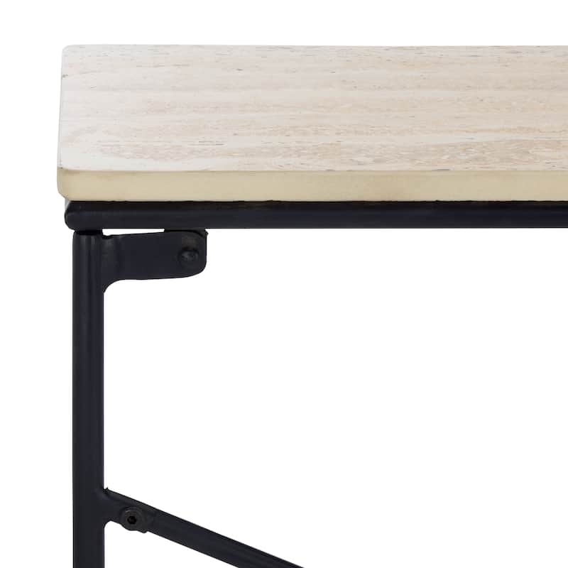 SAFAVIEH Home Lenin Ceramic Console Table - 42"W x 12"D x 30"H
