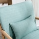 preview thumbnail 83 of 142, Aston Modern Solid wood Accent Chair for Living Room