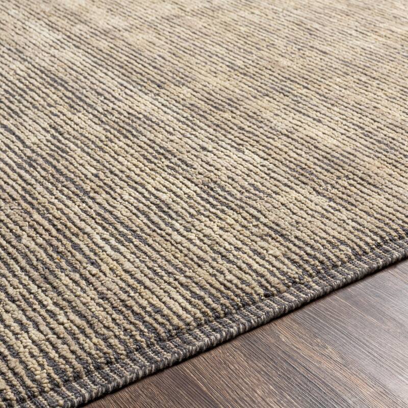 Neve Handmade Modern Textured Wool Area Rug