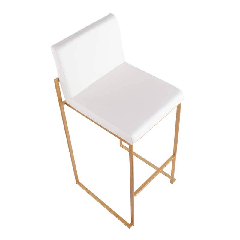 Silver Orchid Forrest High Back Bar Stool - Set of 2
