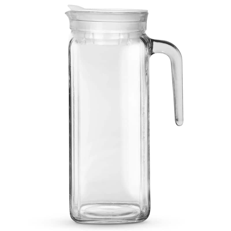 Amici Home Italian Igloo Quadra Glass Pitcher