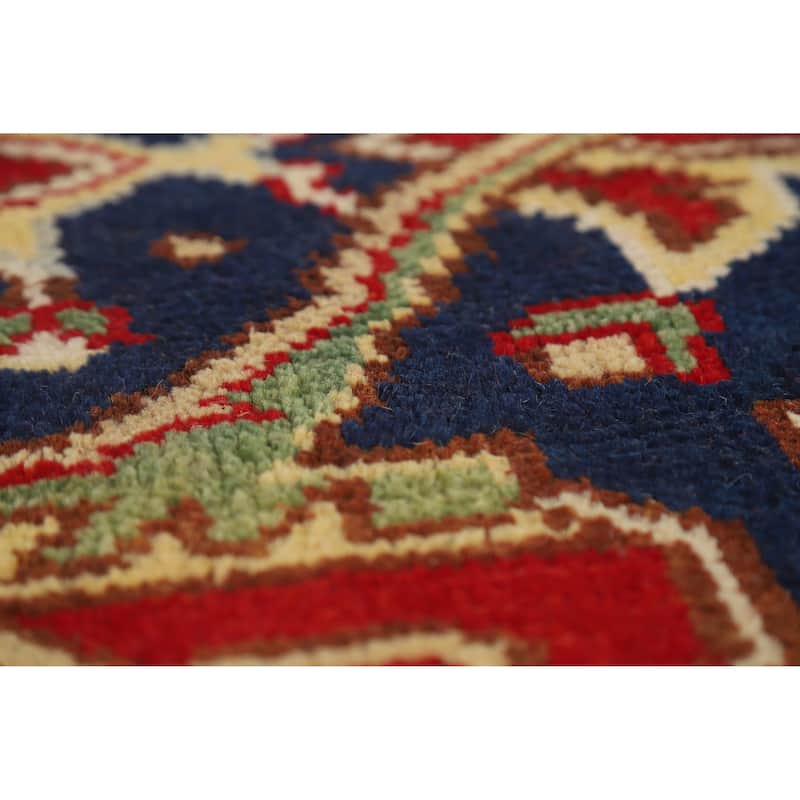 Hand Knotted Oriental 100% Wool Carpet Traditional Medallion Red Heriz (serapi) Area Rug - 9' 11'' X 7' 11''