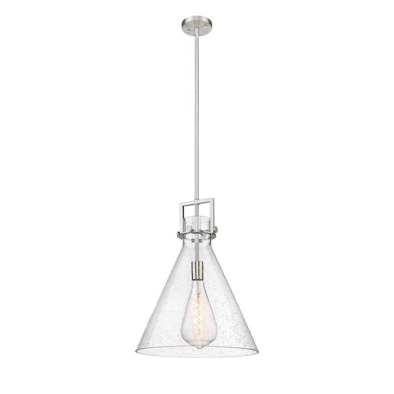 Innovations Lighting Newton Cone - 1 Light 16" Stem Hung Pendant