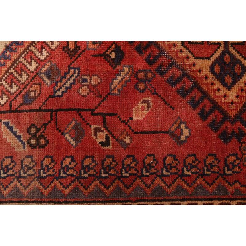 ECARPETGALLERY Hand-knotted Konya Anatolian Red Wool Rug - 4'2 x 6'3