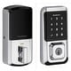 preview thumbnail 12 of 12, Kwikset Halo SmartKey Electronic Touchscreen Keyless Entry Deadbolt Bright Chrome