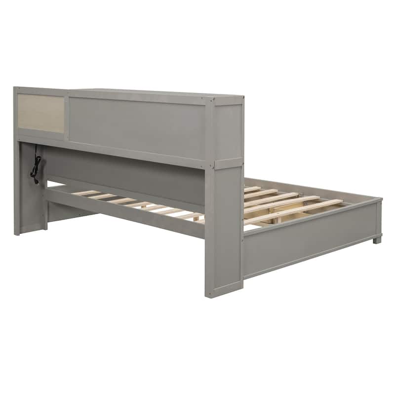 Wooden Daybed with 3 Storage Drawers