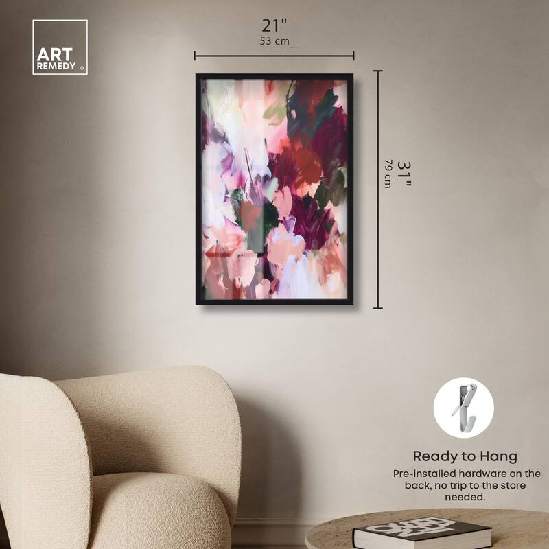 Adelas Garden I Shadowbox by Art Remedy