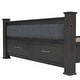 preview thumbnail 20 of 22, Queen Wood Platform Kids Bed Frame with Upholstered Headboard, Footboard & 2 Storage Drawers, White, Easy to Assemble