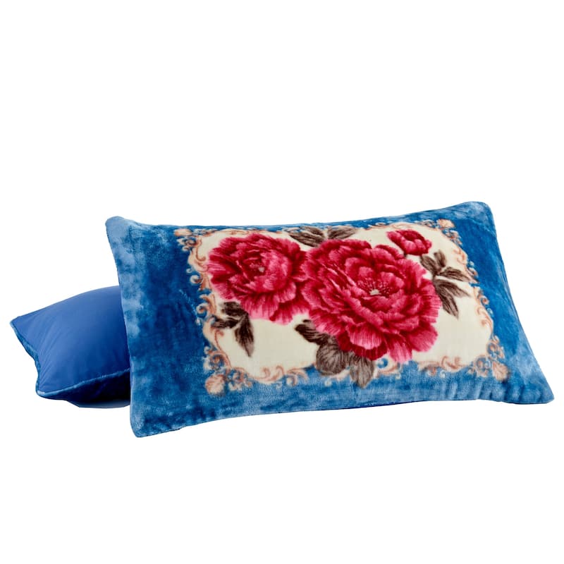 Ultra Plush Printed 3-piece Sherpa Borrego Comforter Set