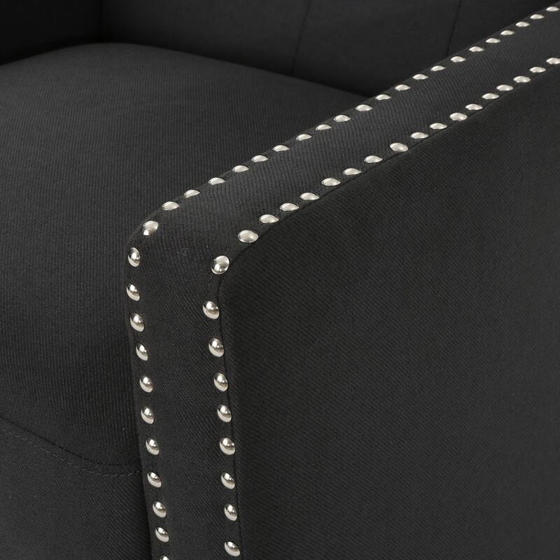 Roomfitters Classic Fabric Push Back Chair, Elegant Recliner for Living Room, Bedroom