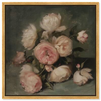 Roses in Shadow I Canvas by Art Remedy
