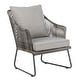 preview thumbnail 5 of 9, SAFAVIEH Outdoor Living Jensen 3-Piece Lounge Set - 26"W x 29"D x 32"H