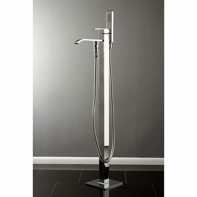 Kingston Brass Executive Freestanding Tub Faucet with Hand Shower