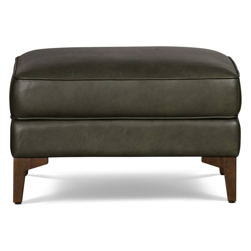 Poly & Bark Essex Genuine Italian Leather Rectangular Ottoman