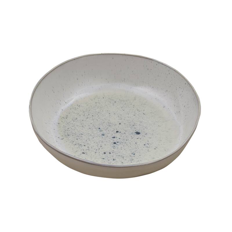 Split P Blue Speckled Serving Bowl - 12" x 12" x 3"