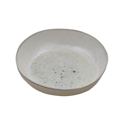 Split P Blue Speckled Serving Bowl - 12" x 12" x 3"